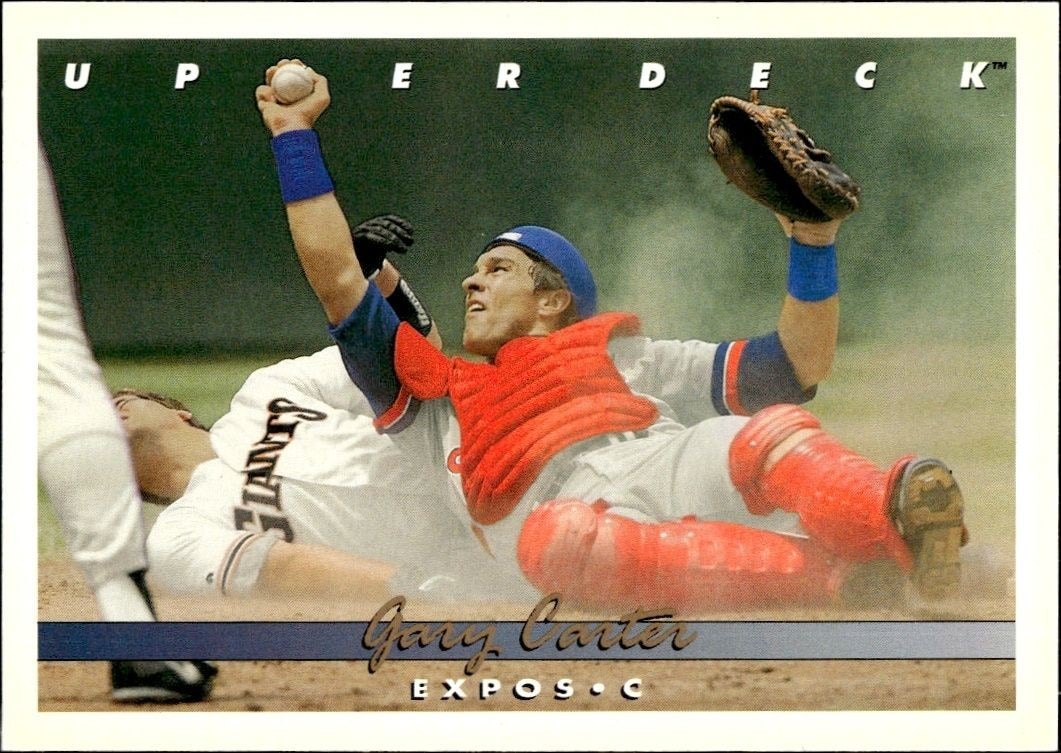 1993 Upper-Deck Gary Carter #219 trading card