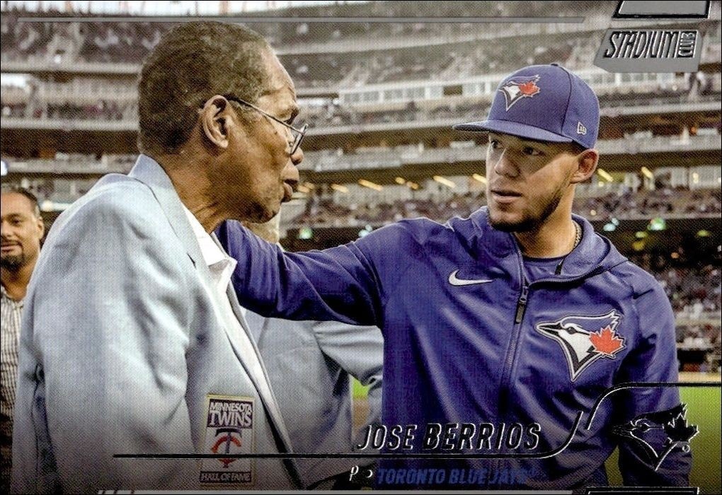 2022 Topps Stadium Club Jose Berrios #74 trading card