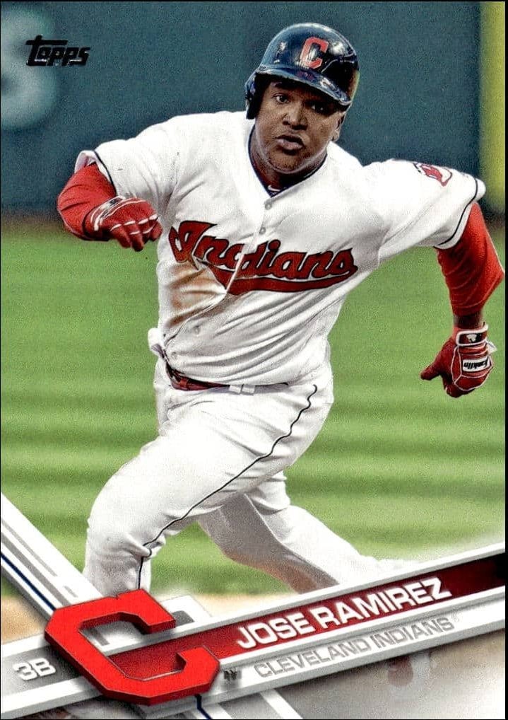 2017 Topps Series 2 Jose Ramirez #487 trading card