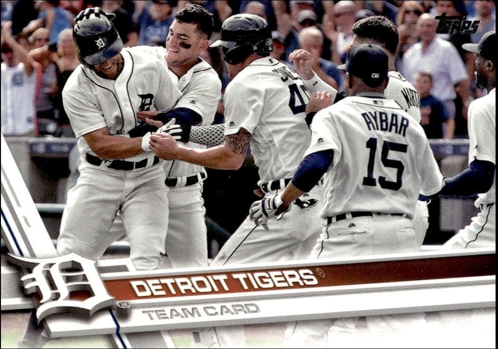 2017 Topps Series 2 Detroit Tigers #394 trading card