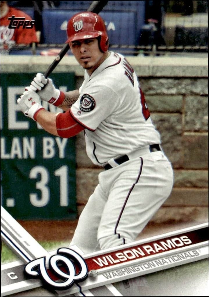 2017 Topps Series 1 Wilson Ramos #191 trading card