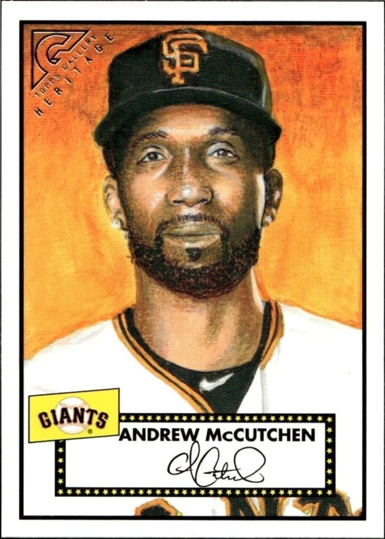 2018 Topps Gallery Andrew McCutchen #H-31 trading card