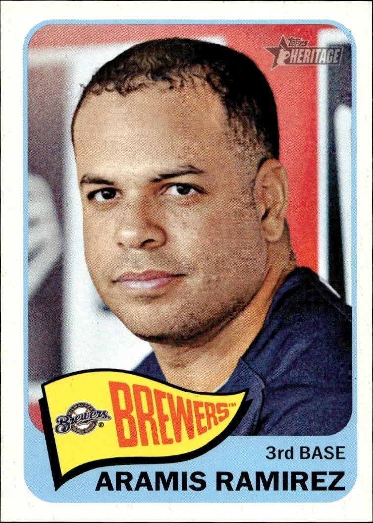 2014 Topps Heritage Aramis Ramirez #124 trading card