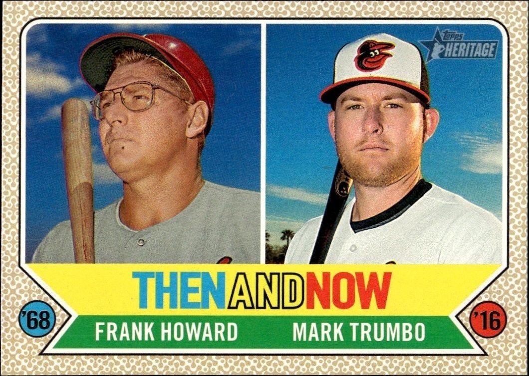 2017 Topps Heritage Frank Howard #TAN-1 trading card