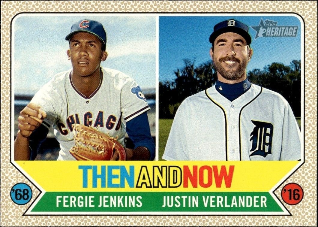 2017 Topps Heritage Fergie Jenkins #TAN-15 trading card