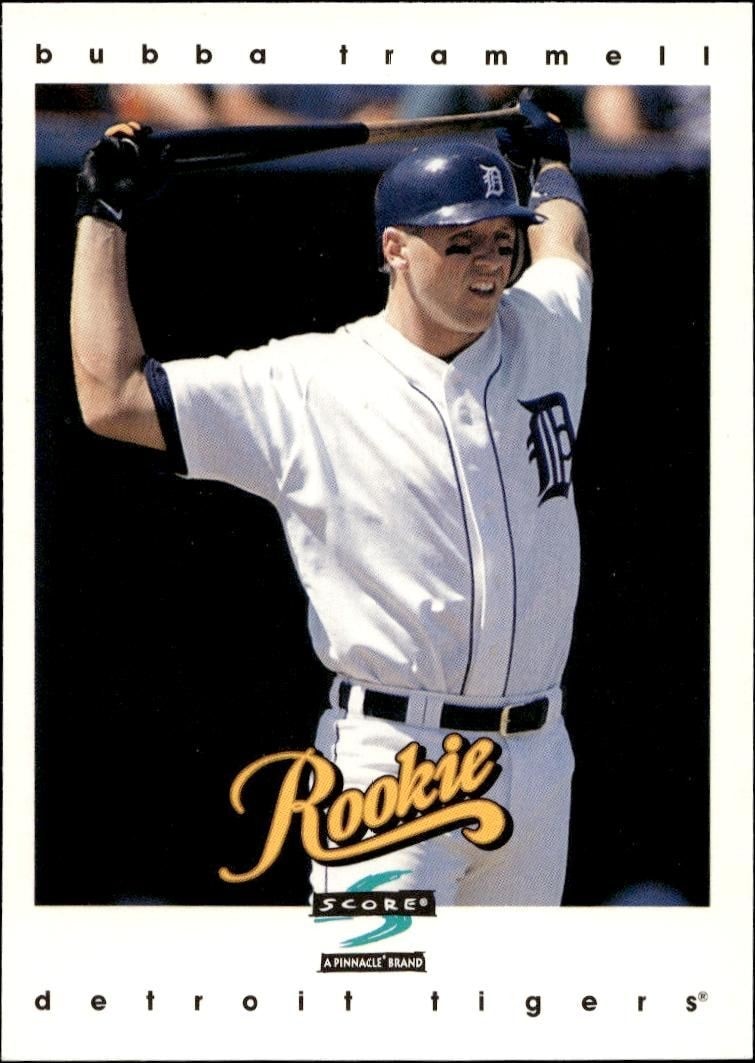 1997 Pinnacle Score Bubba Trammell #483 trading card