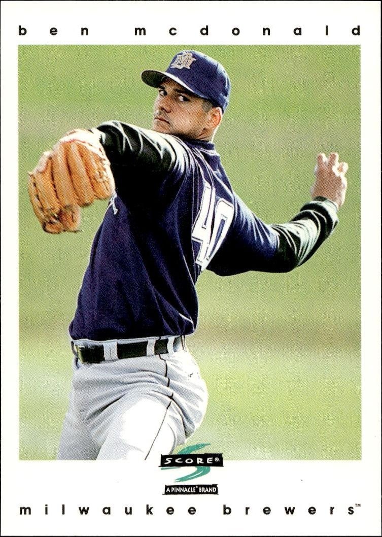 1997 Pinnacle Score Ben McDonald #27 trading card