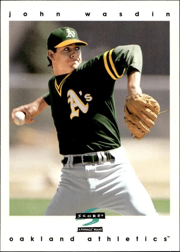 1997 Pinnacle Score John Wasdin #53 trading card