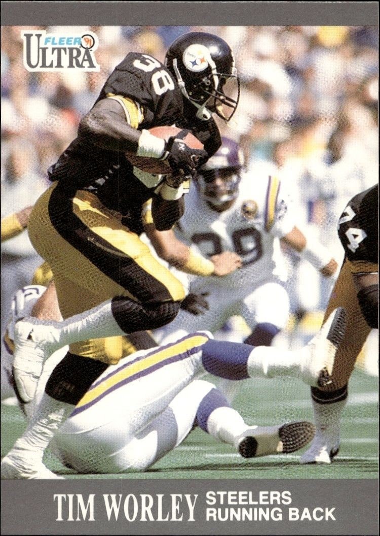 1991 Fleer Ultra Tim Worley #118 trading card