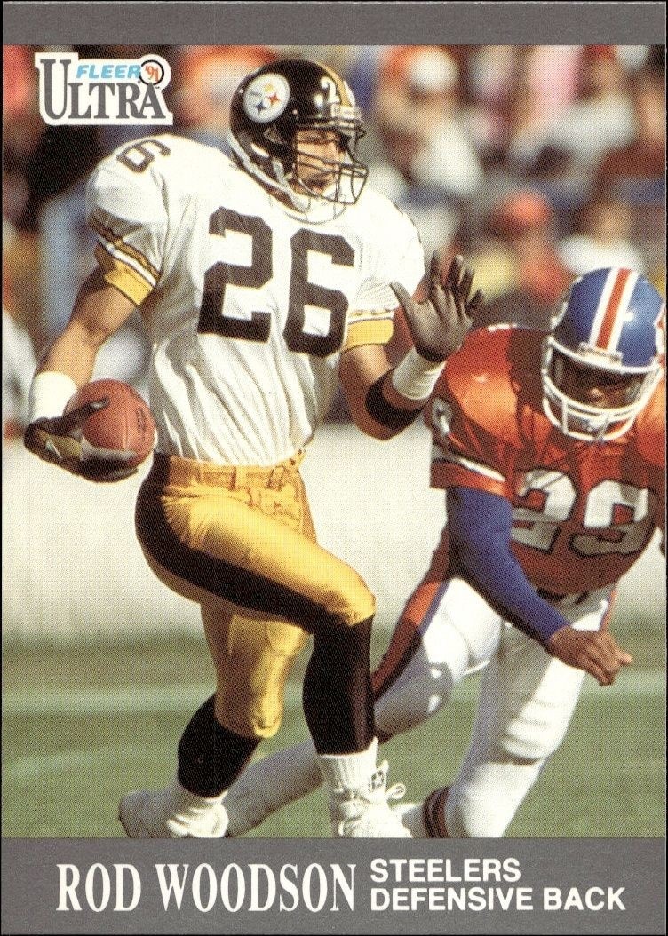 1991 Fleer Ultra Rod Woodson #117 trading card