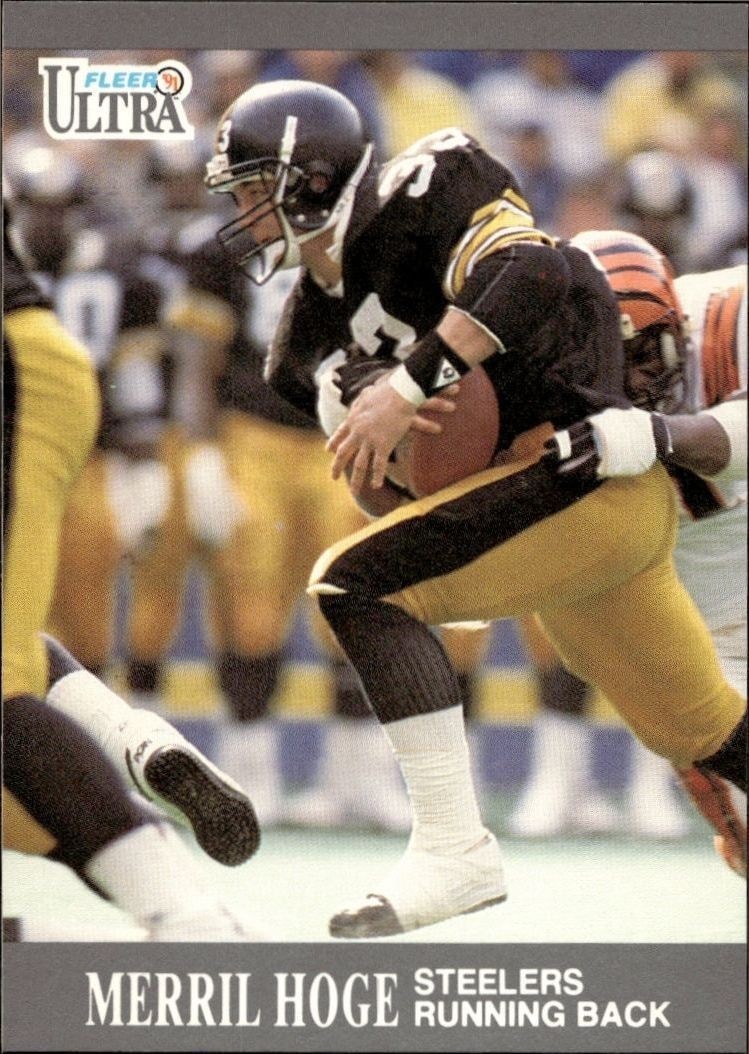 1991 Fleer Ultra Merril Hoge #112 trading card