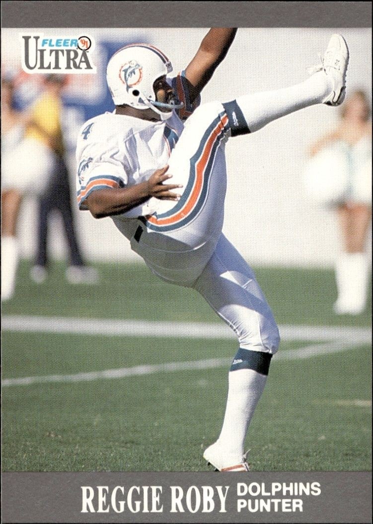 1991 Fleer Ultra Reggie Roby #92 trading card