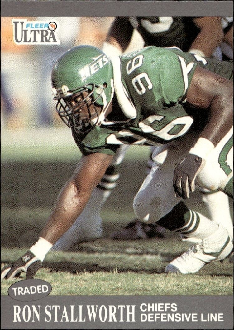 1991 Fleer Ultra Ron Stallworth #107 trading card
