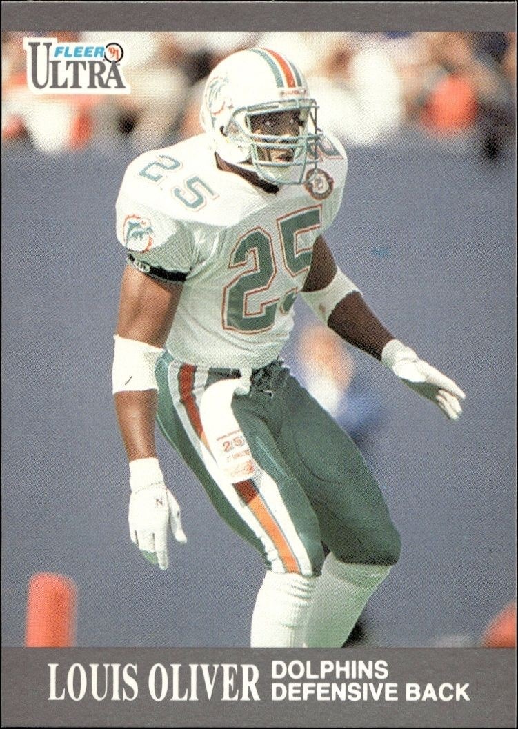 1991 Fleer Ultra Louis Oliver #91 trading card