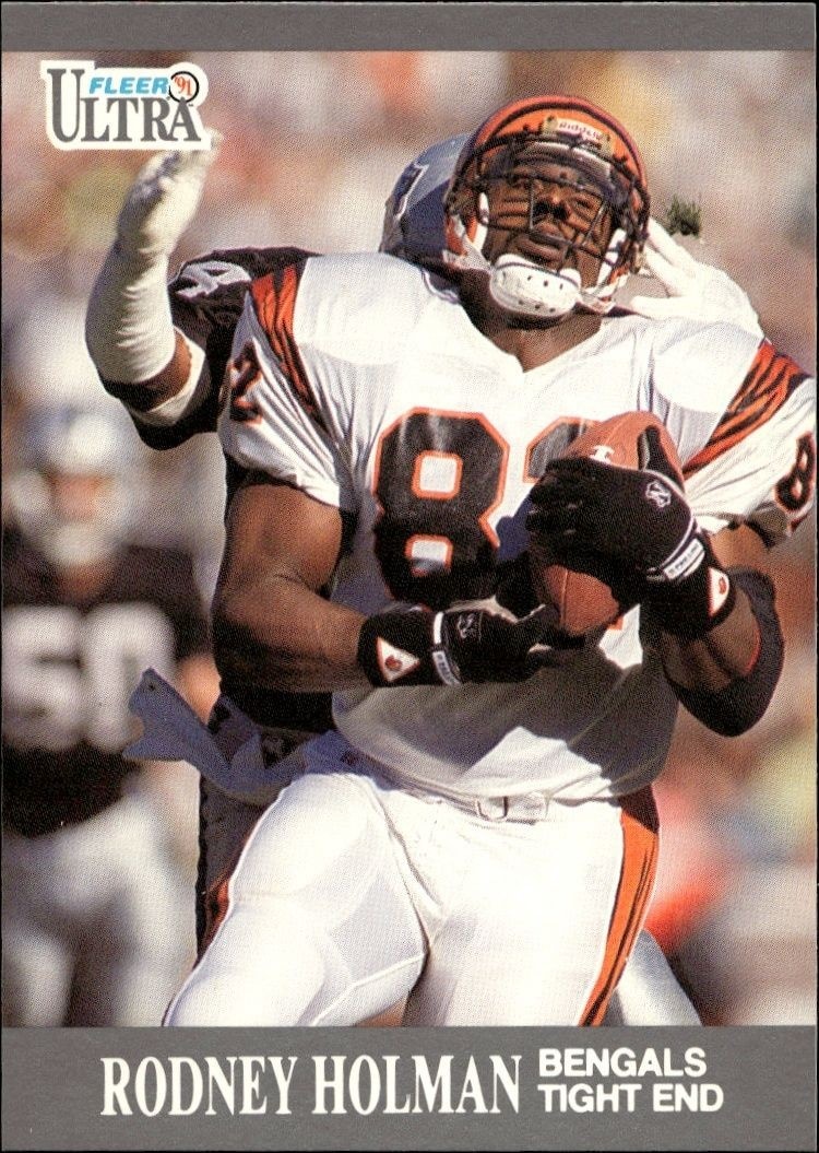 1991 Fleer Ultra Rodney Holman #17 trading card