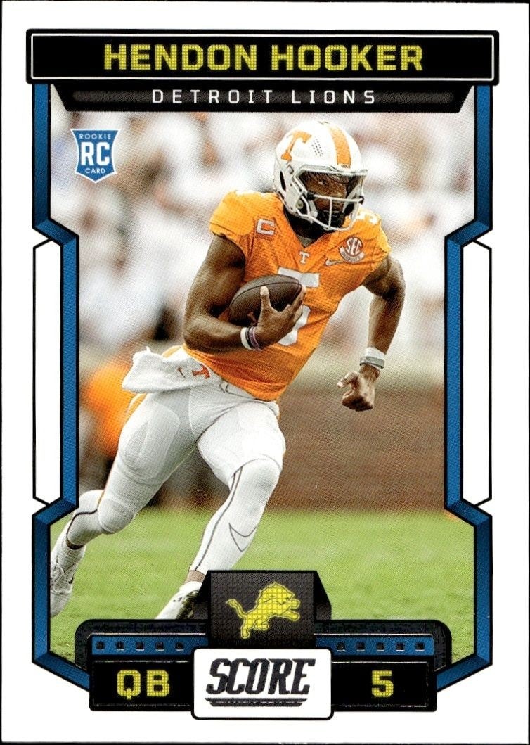 2023 Panini Score Hendon Hooker #305 trading card