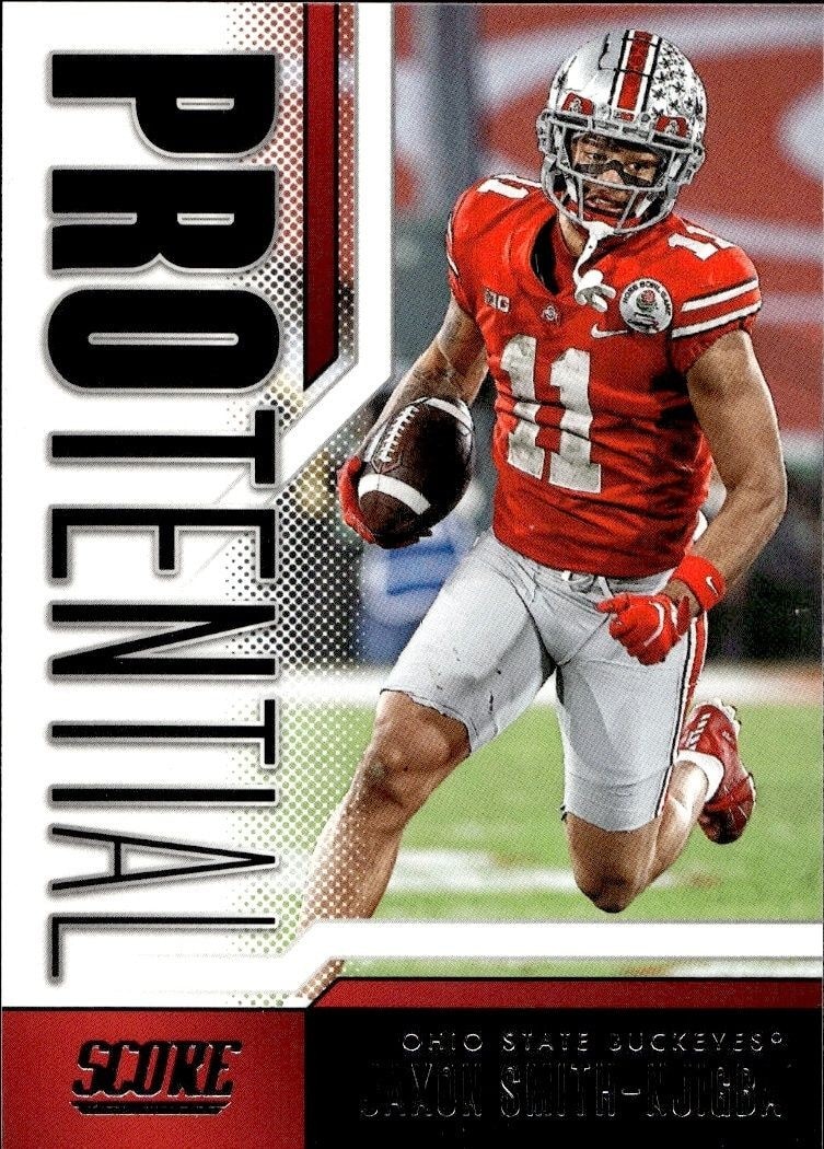 2023 Panini Score Jaxon Smith-Njigba #10 trading card