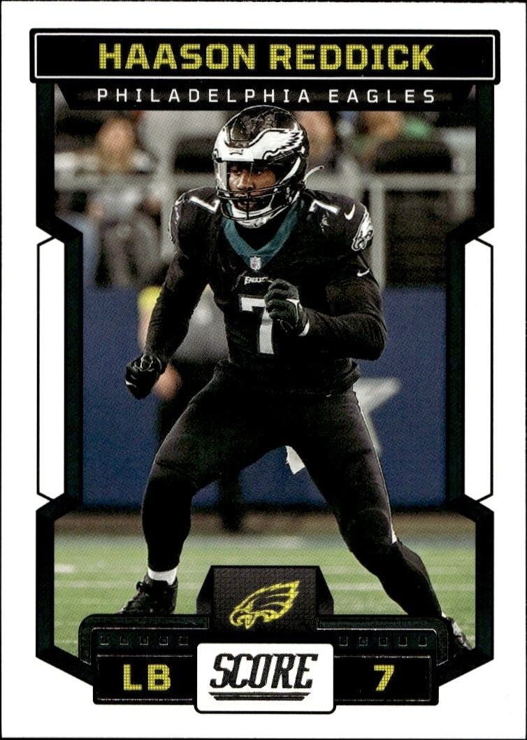 2023 Panini Score Haason Reddick #248 football trading card front