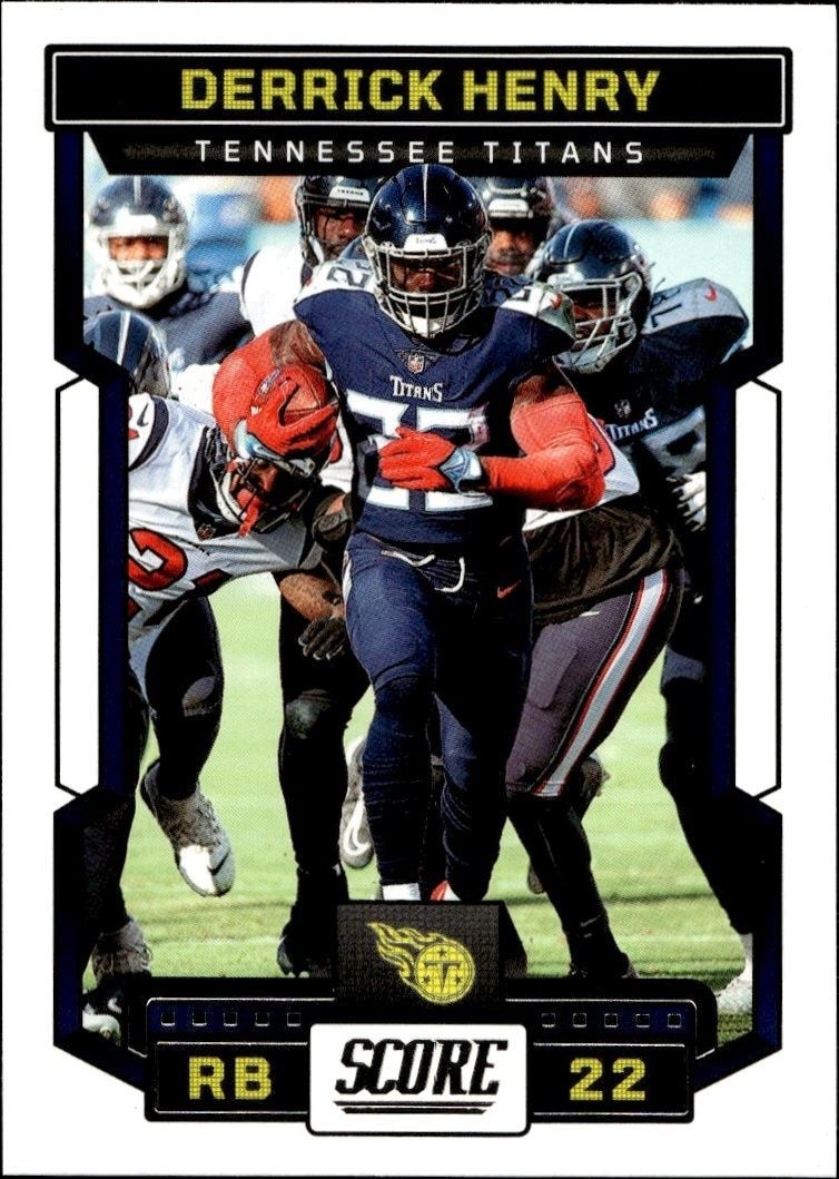 2023 Panini Score Derrick Henry #27 trading card