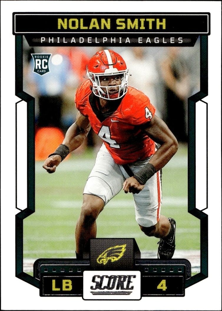 2023 Panini Score Nolan Smith #376 trading card