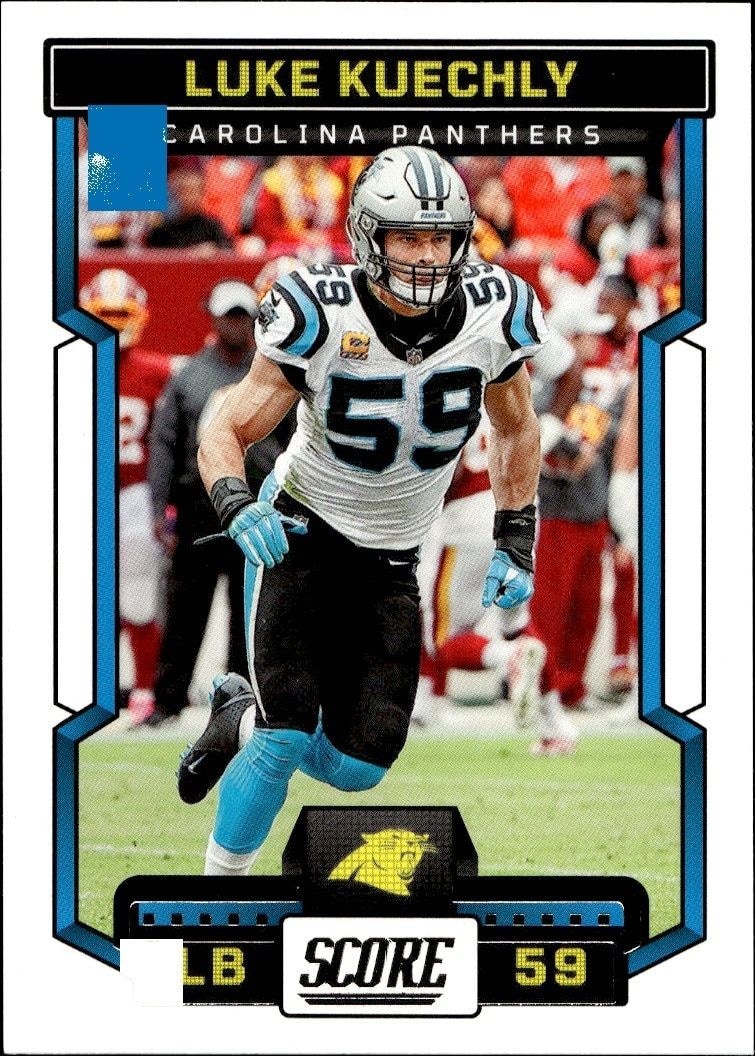 2023 Panini Score Luke Kuechly #51 trading card