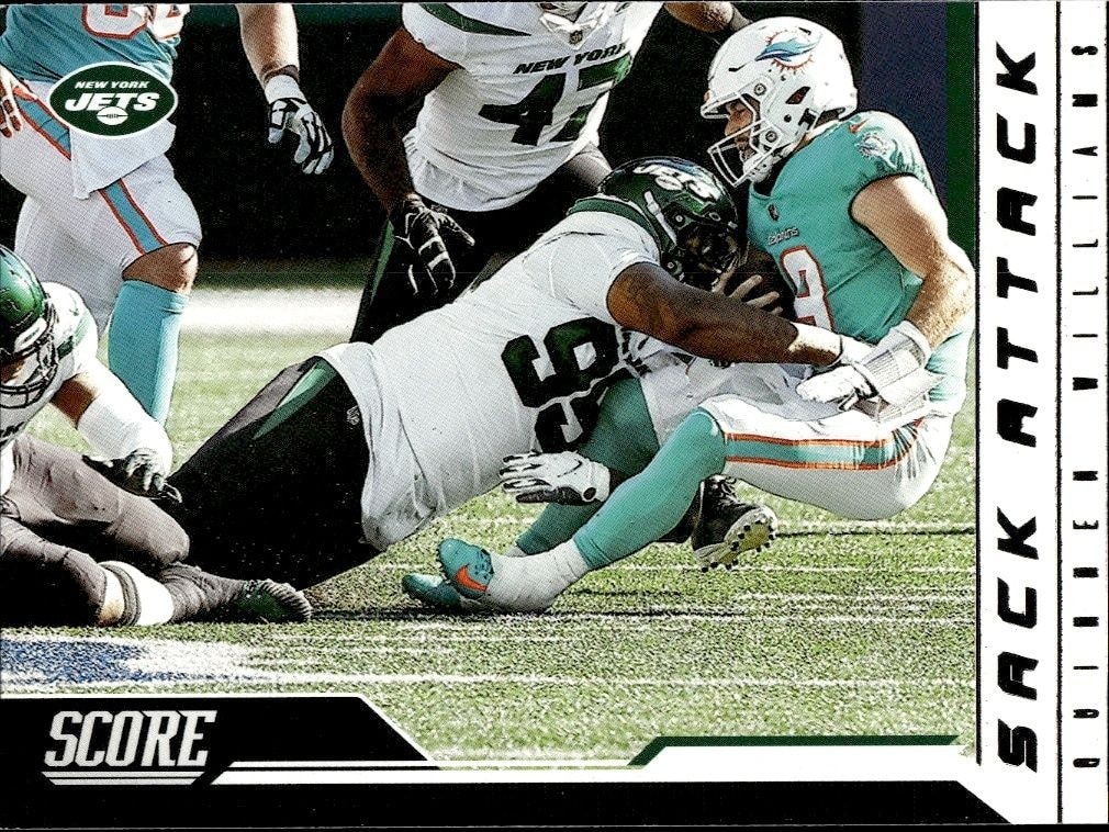 2023 Panini Score Quinnen Williams #10 trading card