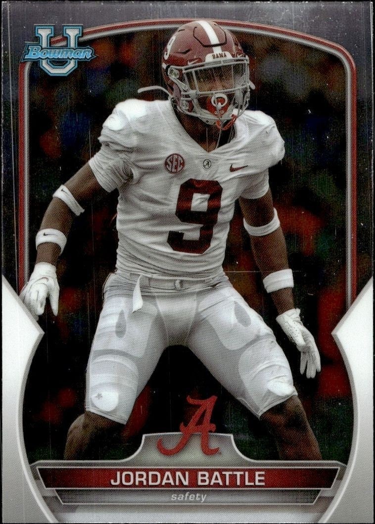 2022 Bowman University Chrome Jordan Battle #27 trading card
