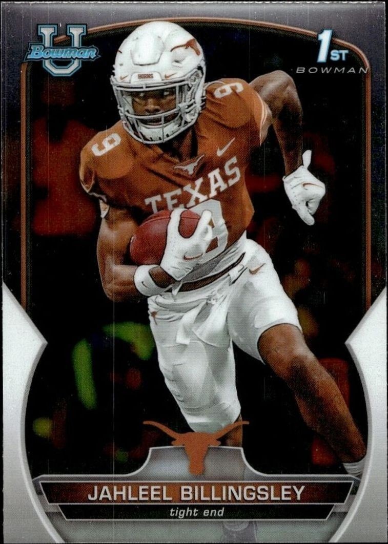 2022 Bowman University Chrome Jahleel Billingsley #26 trading card