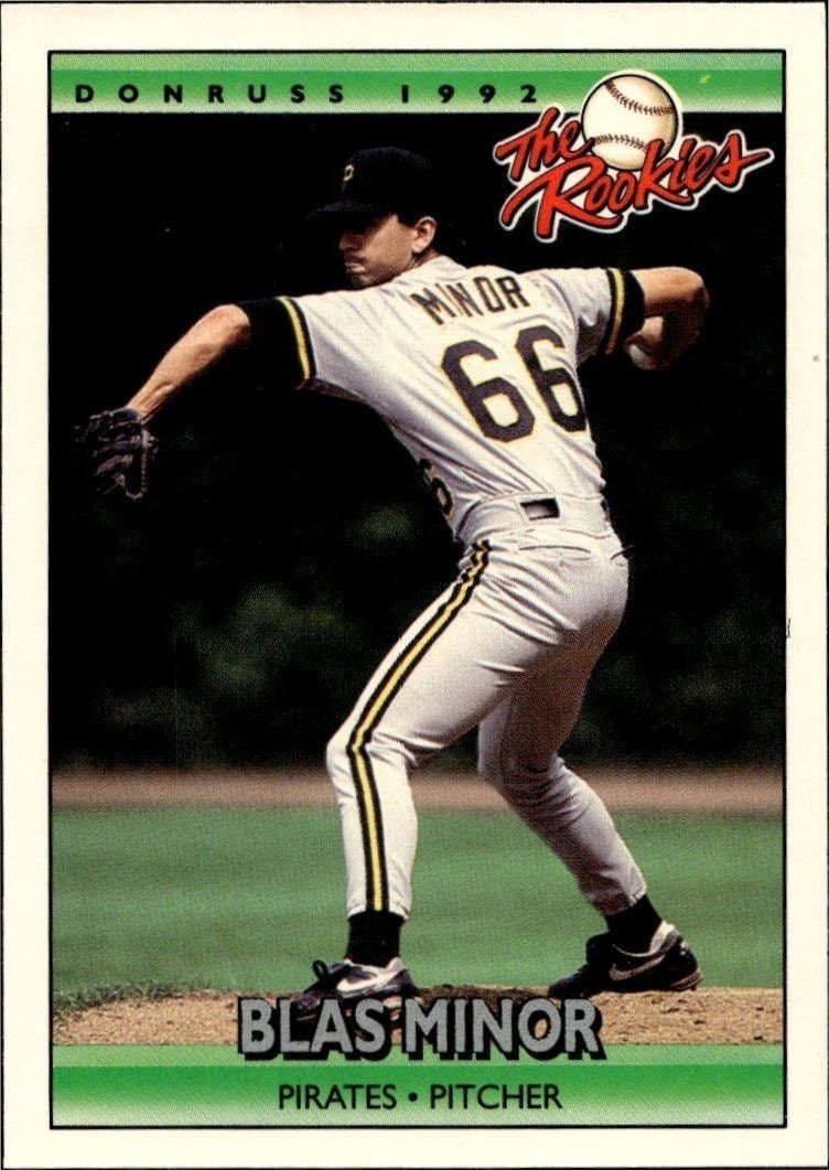 1992 Donruss The Rookies Blas Minor #81 trading card