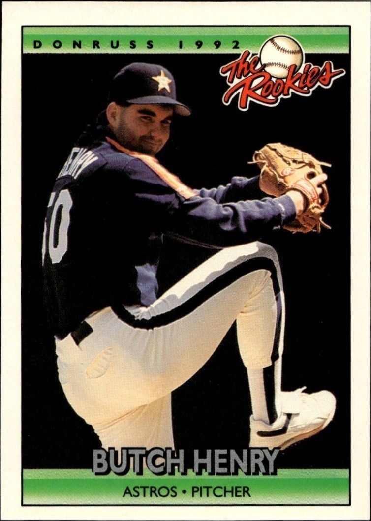 1992 Donruss The Rookies Butch Henry #51 trading card