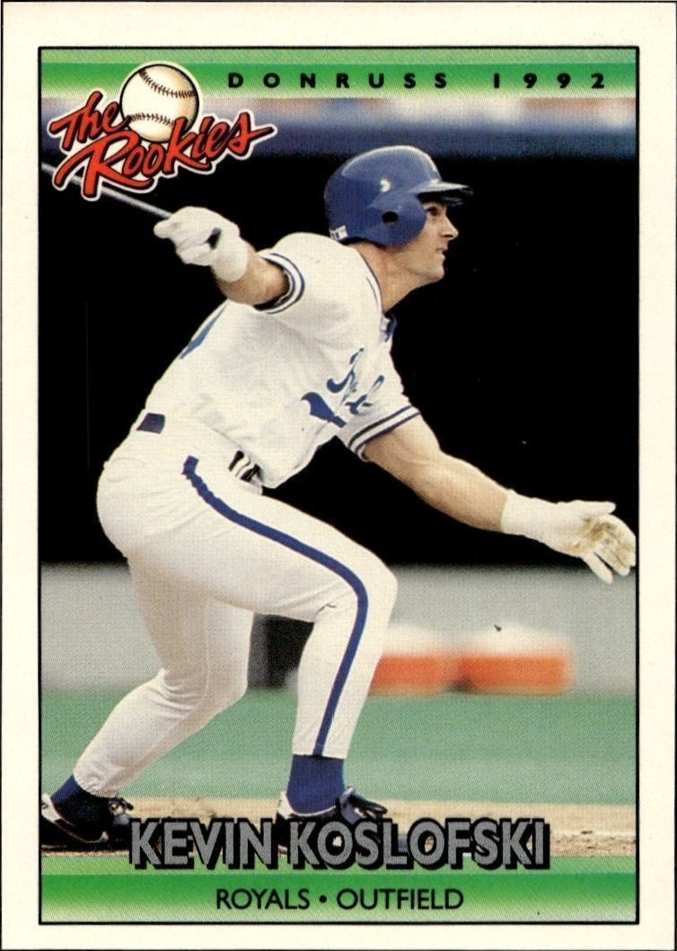 1992 Donruss The Rookies Kevin Koslofski #63 trading card