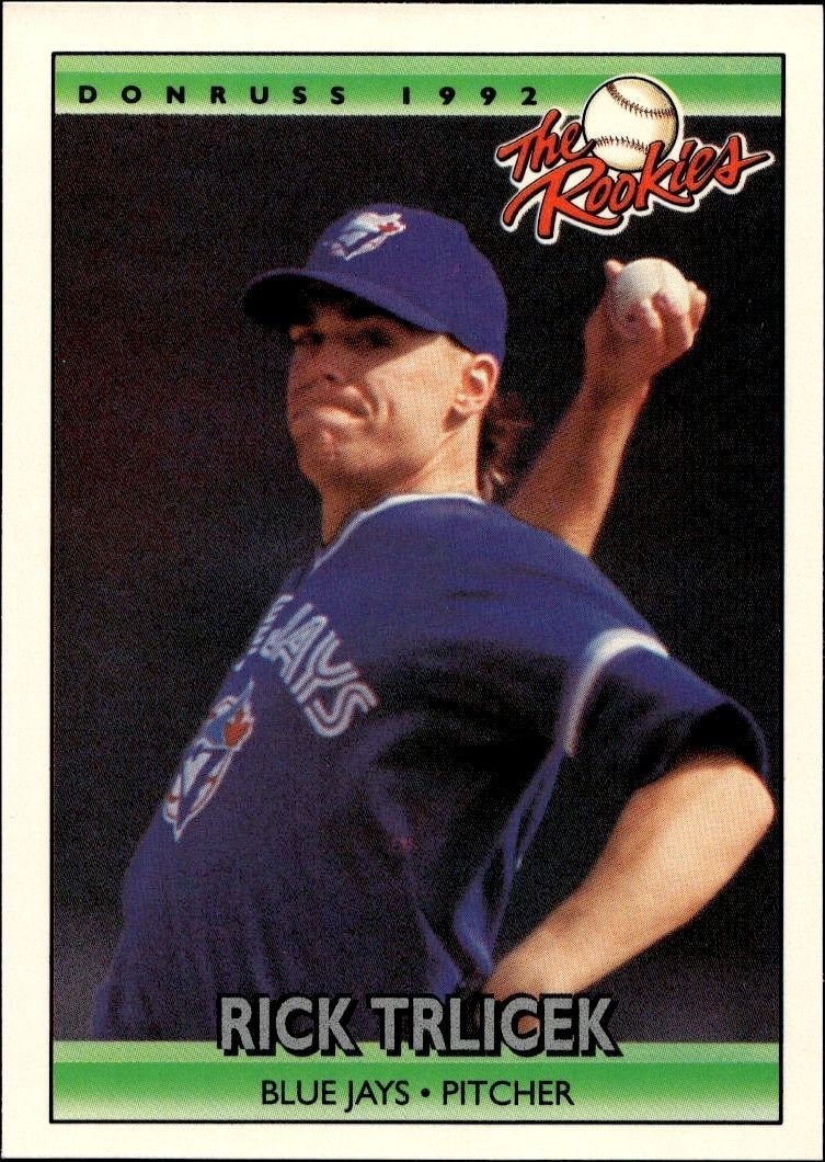 1992 Donruss The Rookies Rick Trlicek #116 trading card