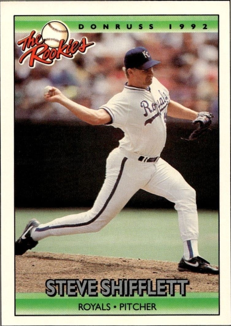 1992 Donruss The Rookies Steve Shifflett #110 trading card