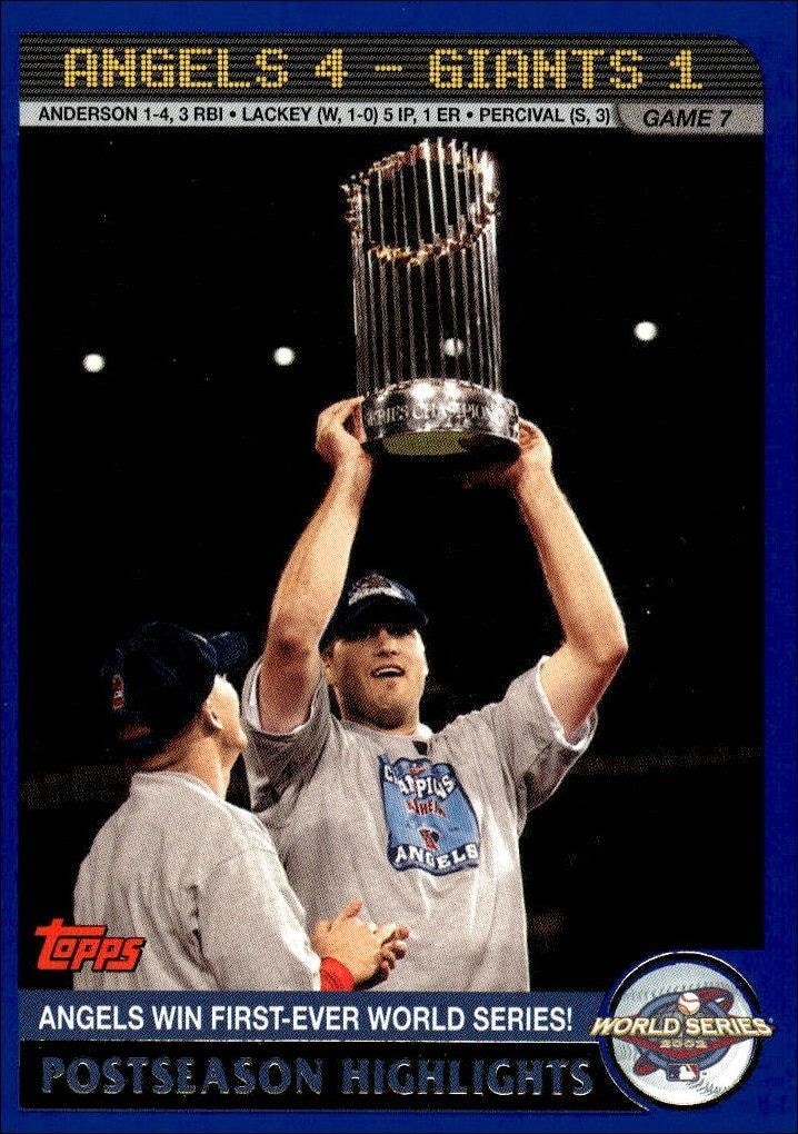2003 Topps Anaheim Angels #721 trading card