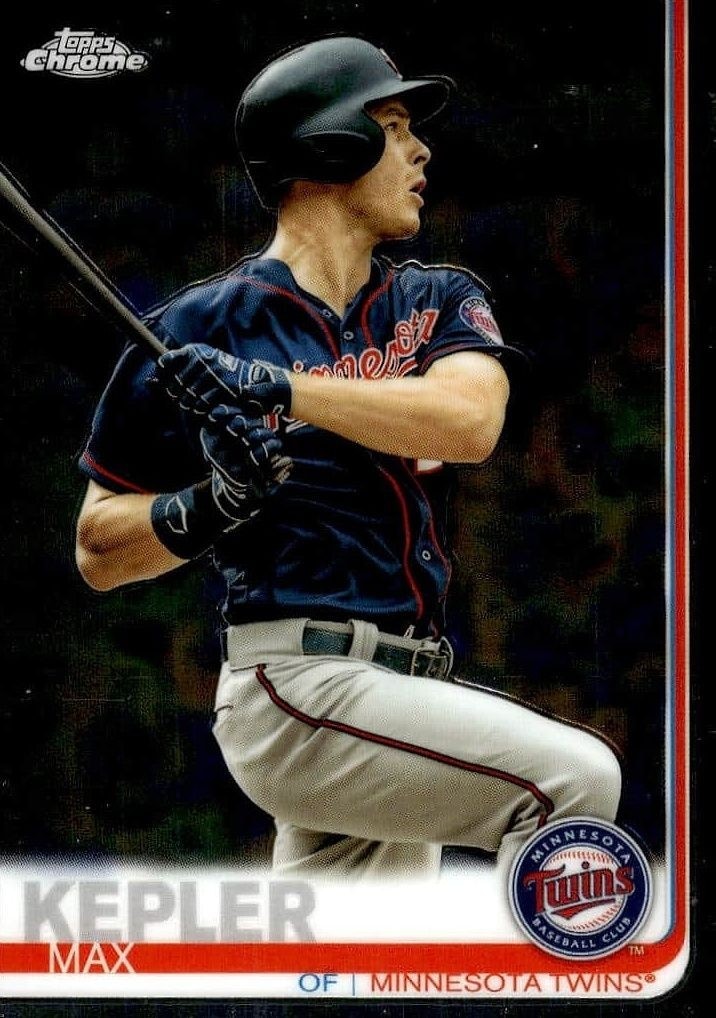 2019 Topps Chrome Max Kepler #67 baseball trading card front