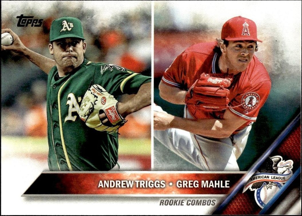 2016 Topps Update Series Andrew Triggs #US63 trading card