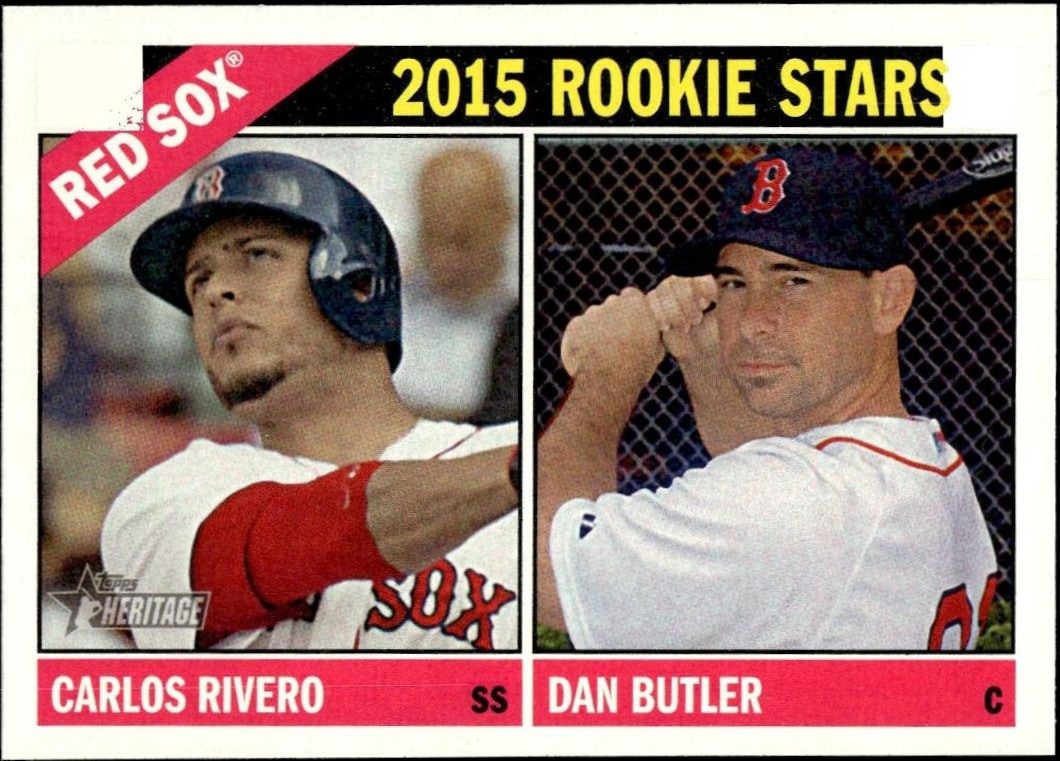 2015 Topps Heritage Dan Butler #88 trading card
