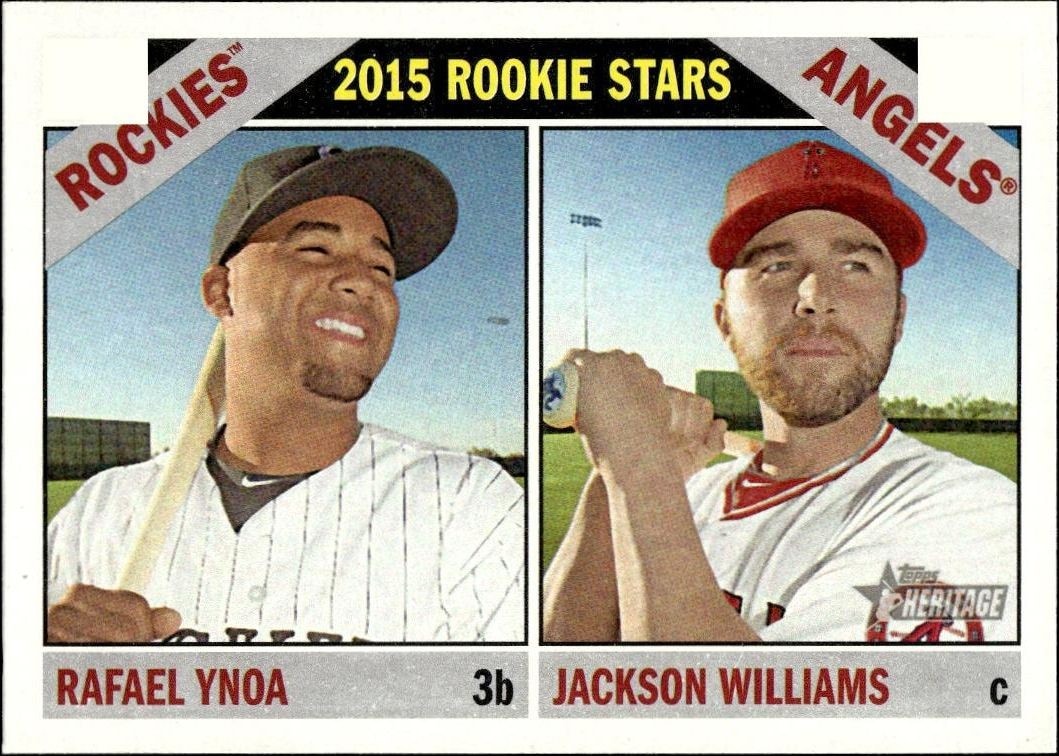 2015 Topps Heritage Jackson Williams #306 trading card