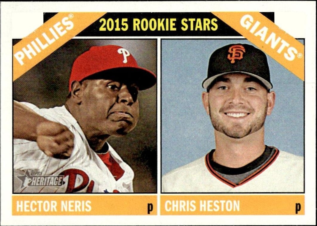 2015 Topps Heritage Hector Neris #401 trading card