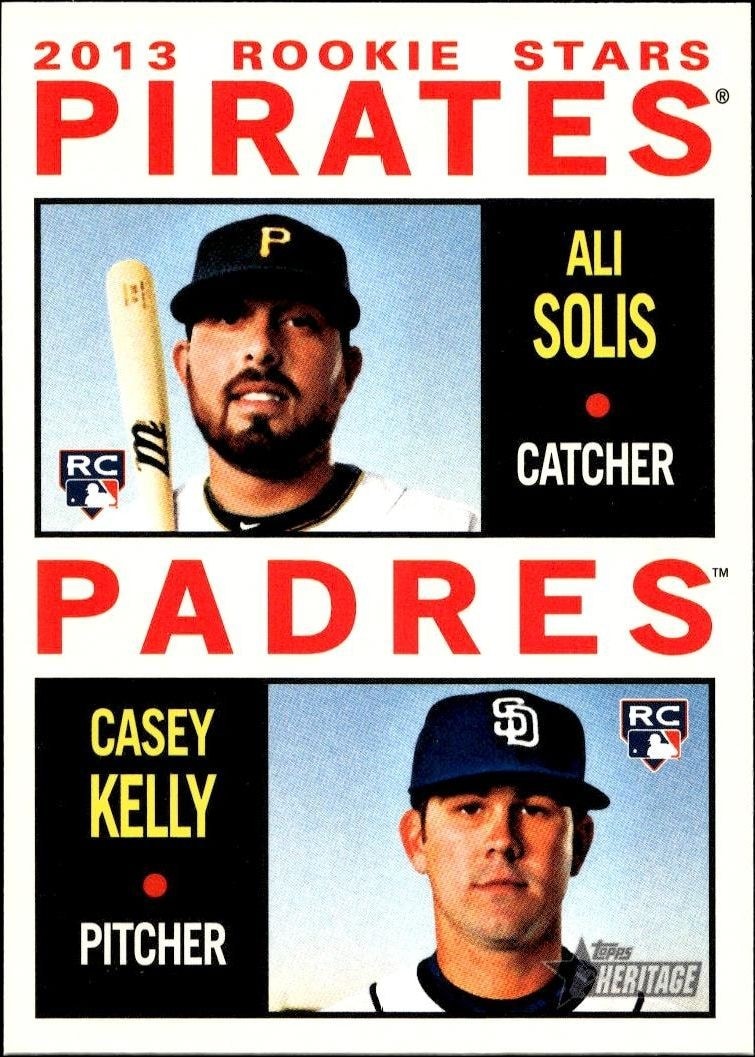2013 Topps Heritage Ali Solis #388 trading card