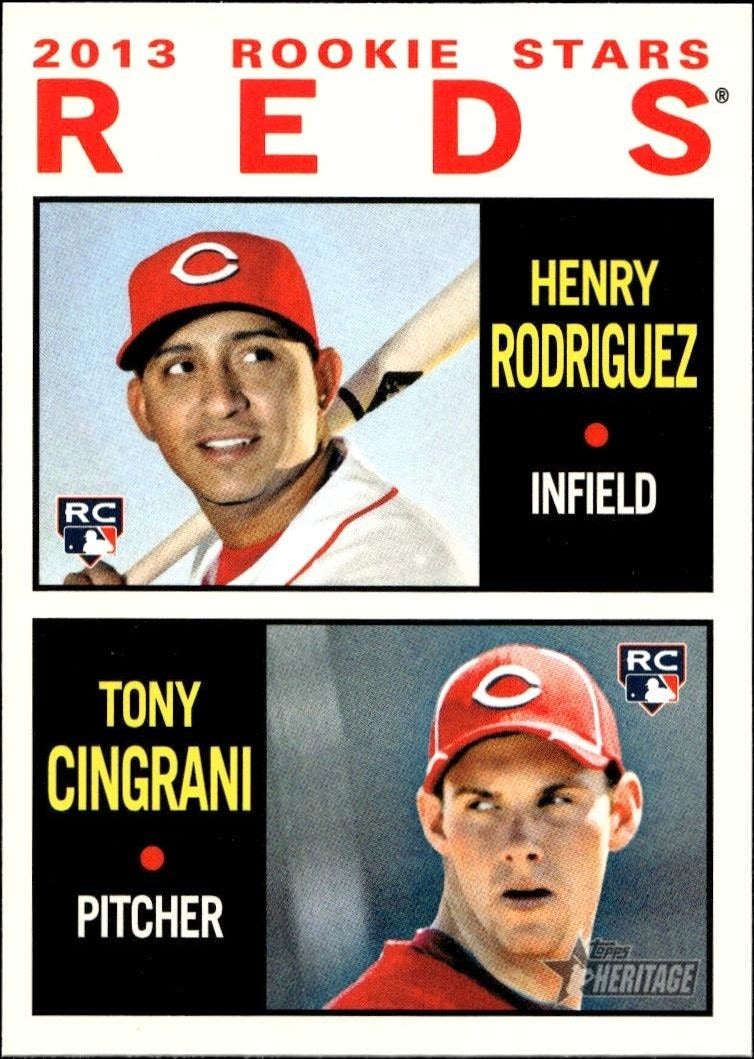 2013 Topps Heritage Henry Rodriguez #94 trading card