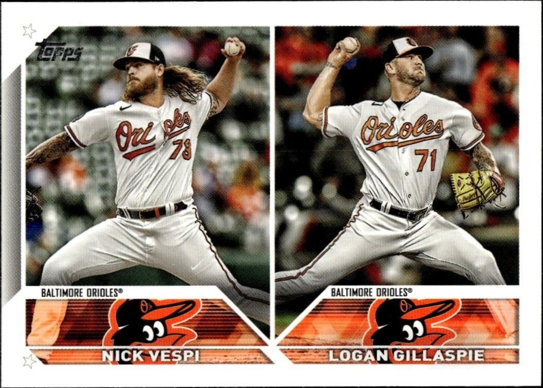 2023 Topps Update Series Nick Vespi #US322 trading card