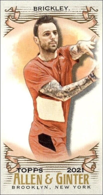 2021 Topps Allen & Ginter Chris Brickley #234 trading card
