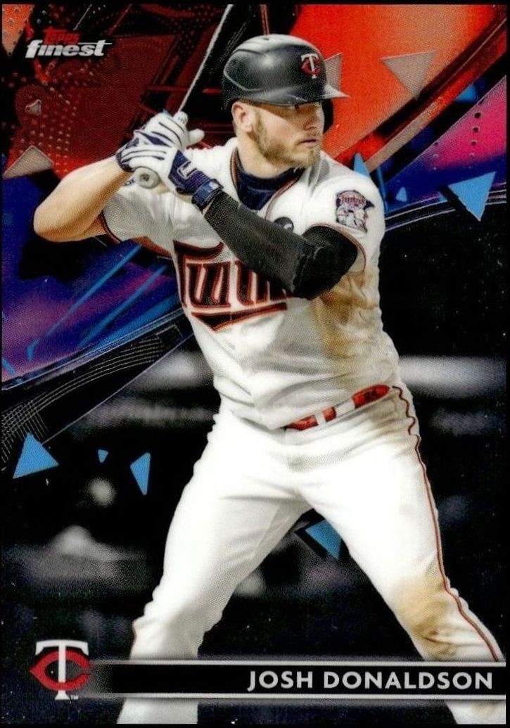 2021 Topps Finest Josh Donaldson #49 trading card