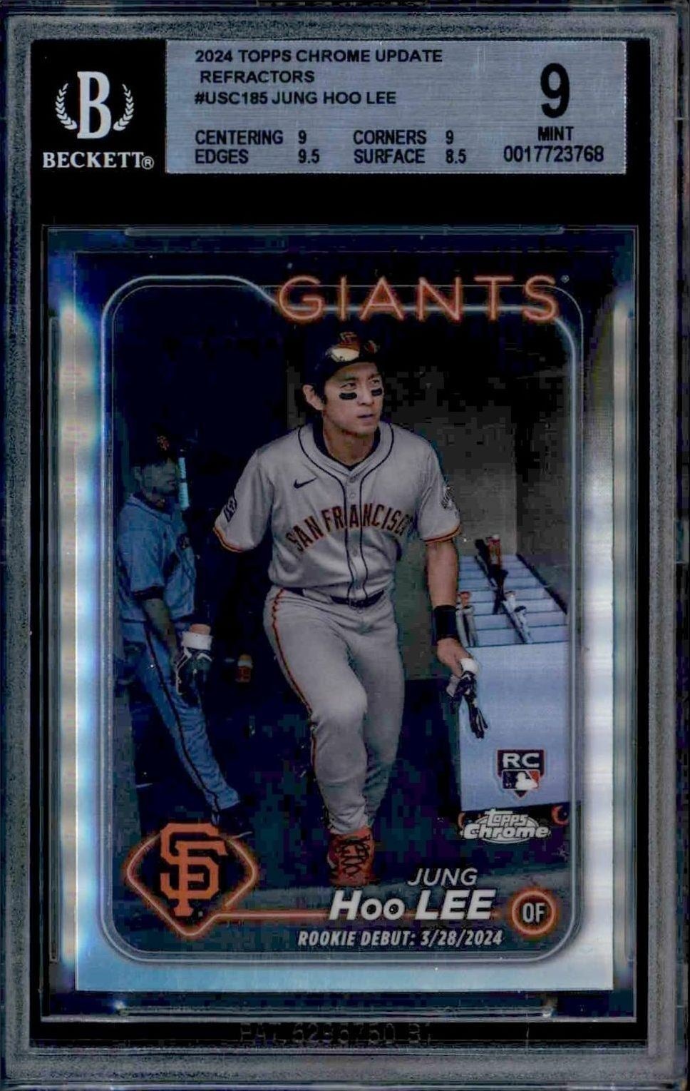 2024 Topps Chrome Update Jung Hoo Lee #USC185 trading card