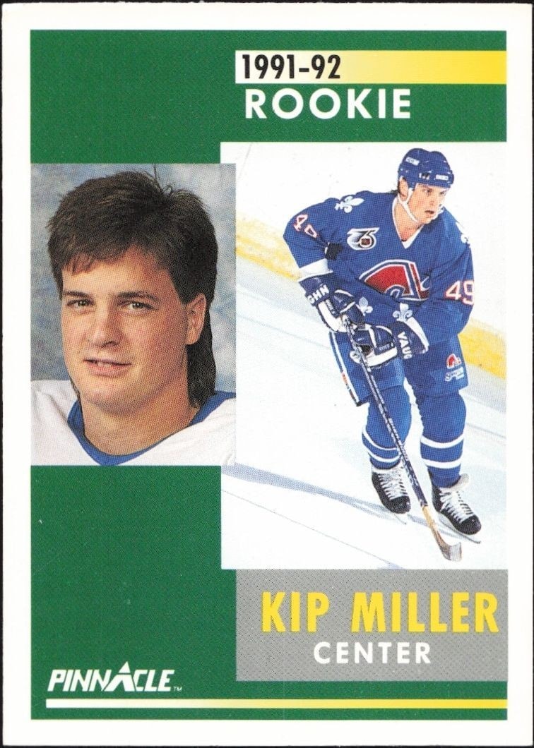 1991-92 Pinnacle Kip Miller #306 trading card
