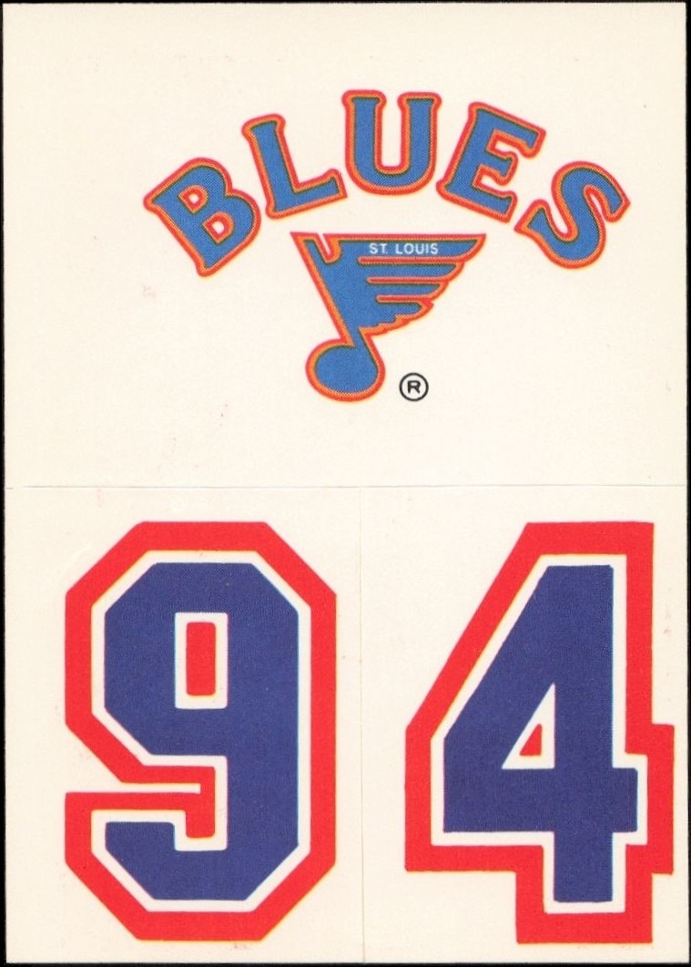 1987-88 Topps St. Louis Blues #28 trading card