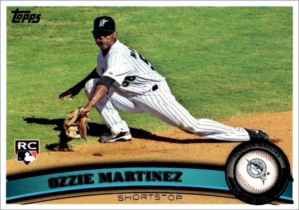 2011 Topps Series 1 Ozzie Martinez #326 trading card
