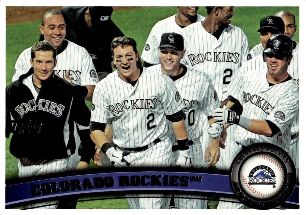 2011 Topps Series 1 Colorado Rockies #283 trading card