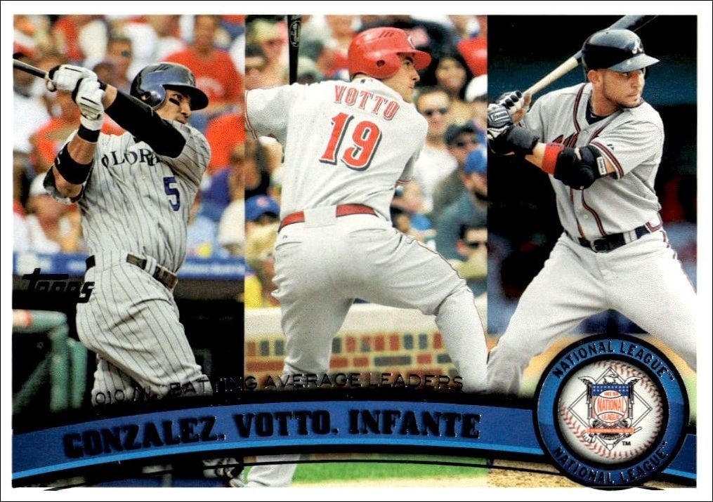 2011 Topps Series 1 Carlos Gonzalez #134 trading card